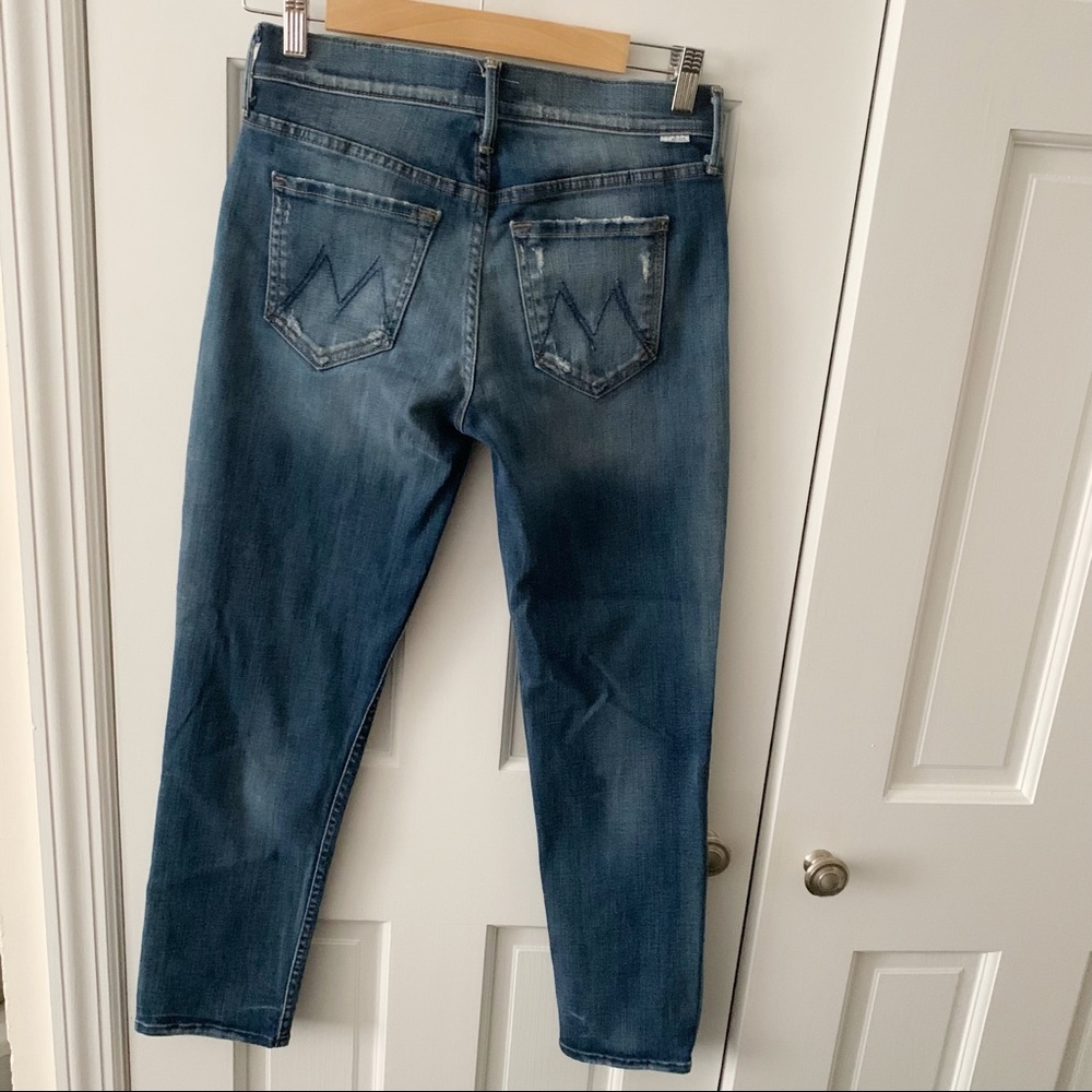 Mother The Dropout Boyfriend Jeans (Tequila Truth) Gem